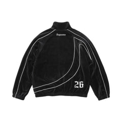 Supreme Umbro Velour Track Jacket Black