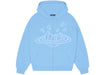 Broken Planet Market Sky Blue Zip Up Hoodie Sky Blue