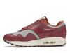 Nike Air Max 1 Patta Waves Rush Maroon (with Bracelet)