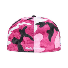 Supreme Crushed Velvet Box Logo New Era 'Pink Camo'