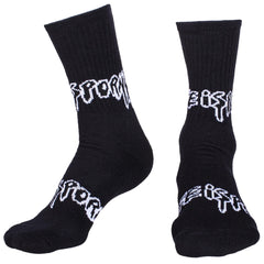 Life is Porno Outline Sox Black