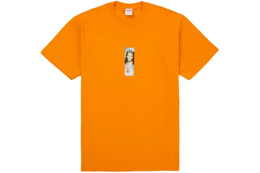 Supreme Prayer Card Box Logo Tee Orange