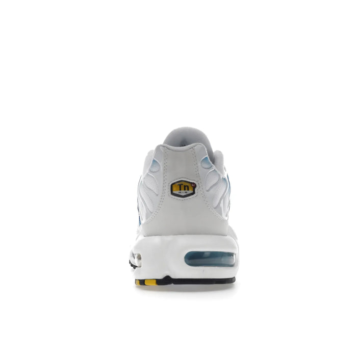 Nike Air Max Plus Spray Paint Swoosh White Blue