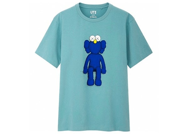 KAWS x Uniqlo Blue BFF Tee (US Sizing) Green