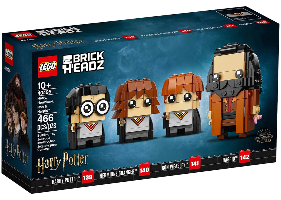 LEGO BrickHeadz Harry, Hermione, Ron & Hagrid Set 40495